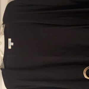 Black Long Sleeve Cardigan w/ Belt